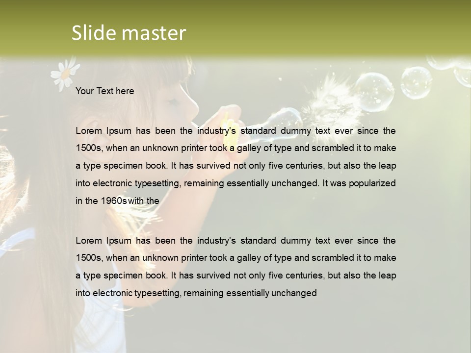 Tall High Cityscape PowerPoint Template