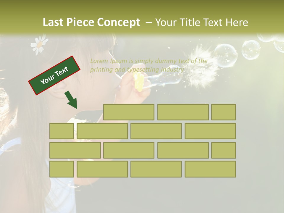 Tall High Cityscape PowerPoint Template