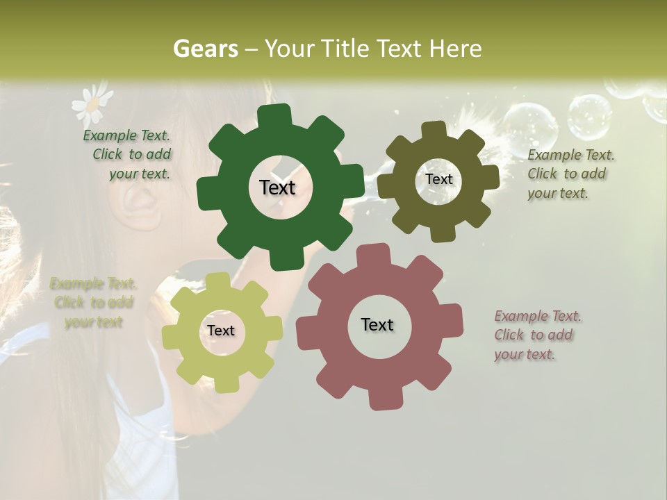 Tall High Cityscape PowerPoint Template