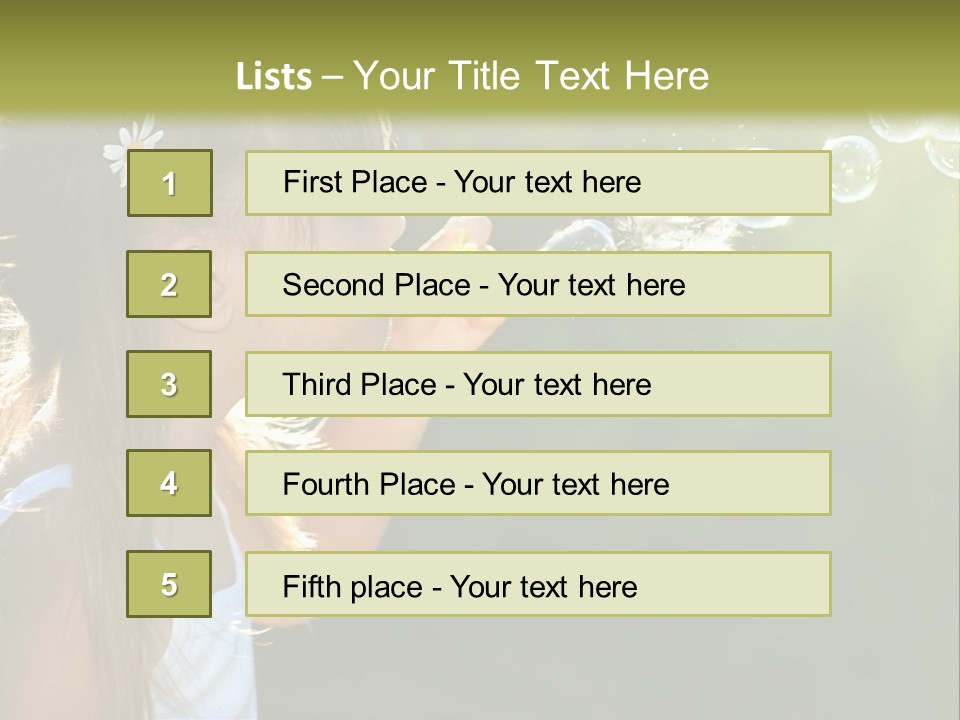 Tall High Cityscape PowerPoint Template
