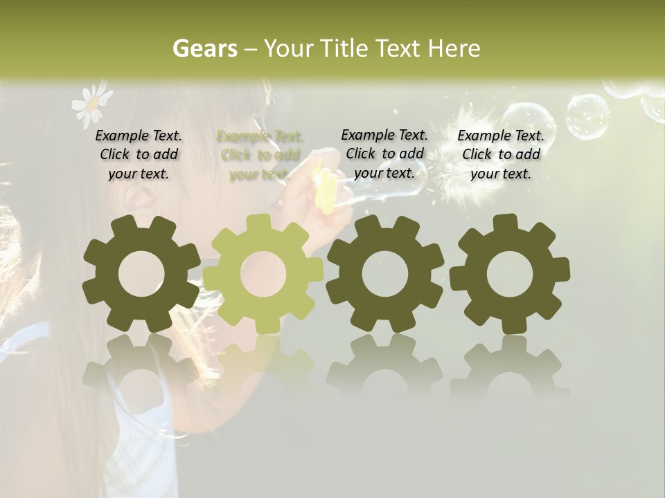 Tall High Cityscape PowerPoint Template