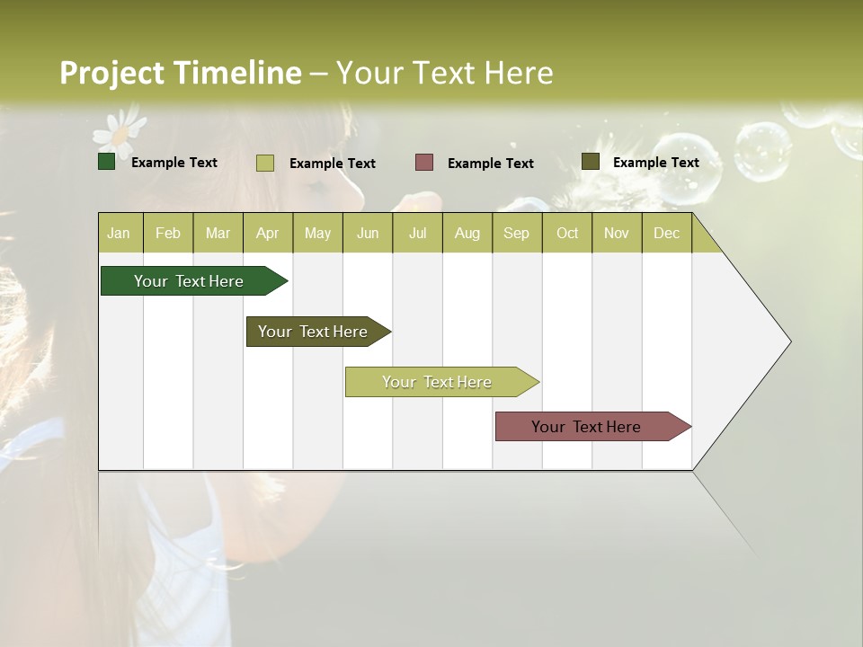Tall High Cityscape PowerPoint Template