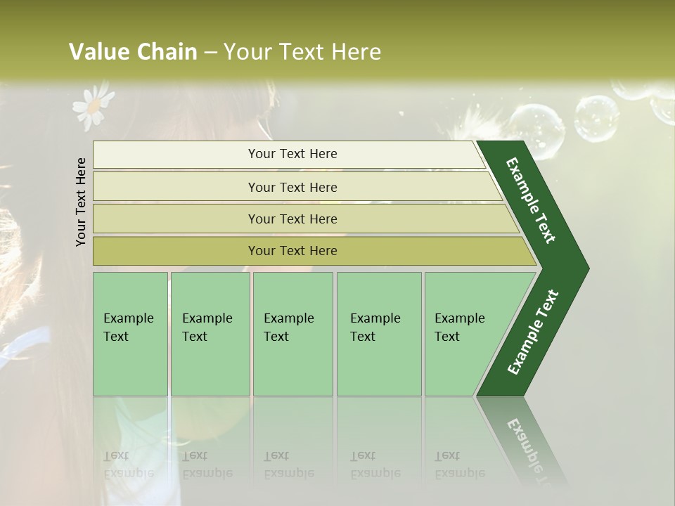 Tall High Cityscape PowerPoint Template