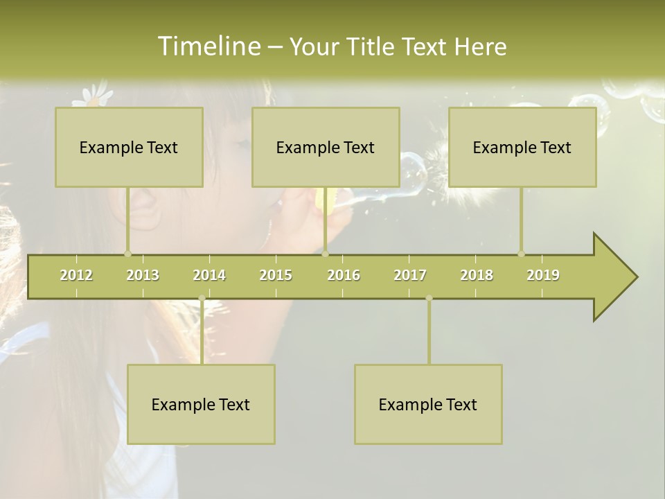 Tall High Cityscape PowerPoint Template