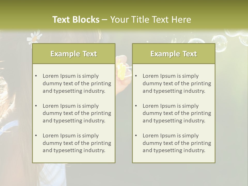 Tall High Cityscape PowerPoint Template
