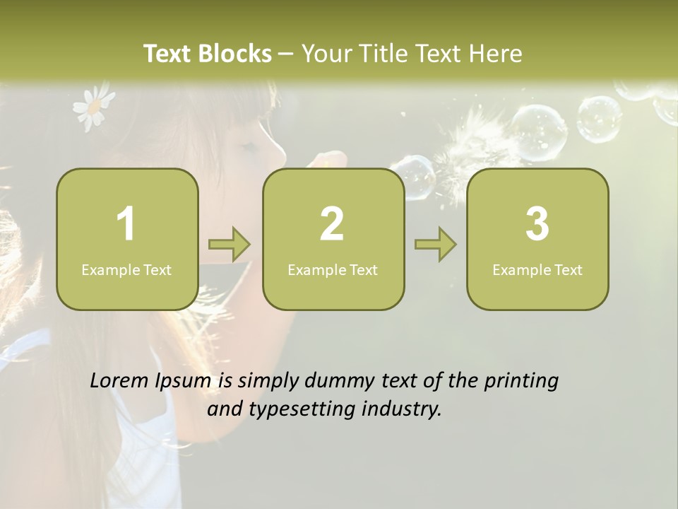 Tall High Cityscape PowerPoint Template