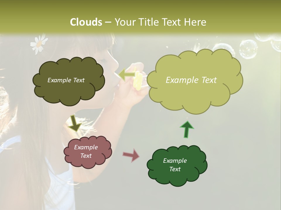 Tall High Cityscape PowerPoint Template