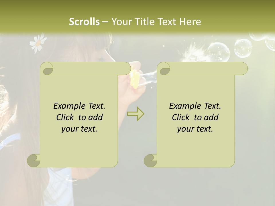 Tall High Cityscape PowerPoint Template