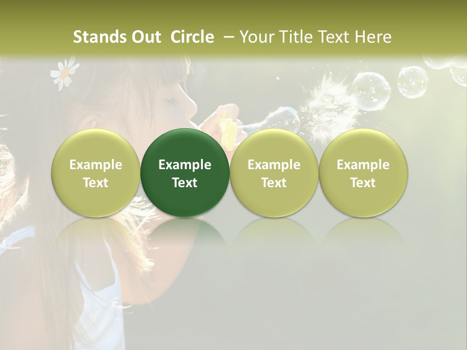 Tall High Cityscape PowerPoint Template