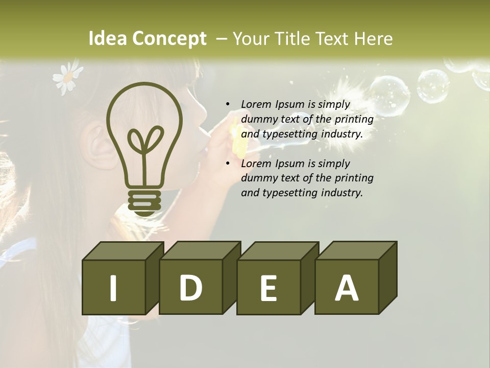 Tall High Cityscape PowerPoint Template