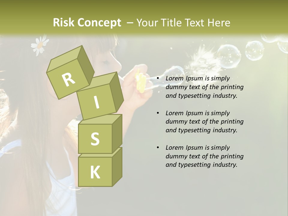 Tall High Cityscape PowerPoint Template