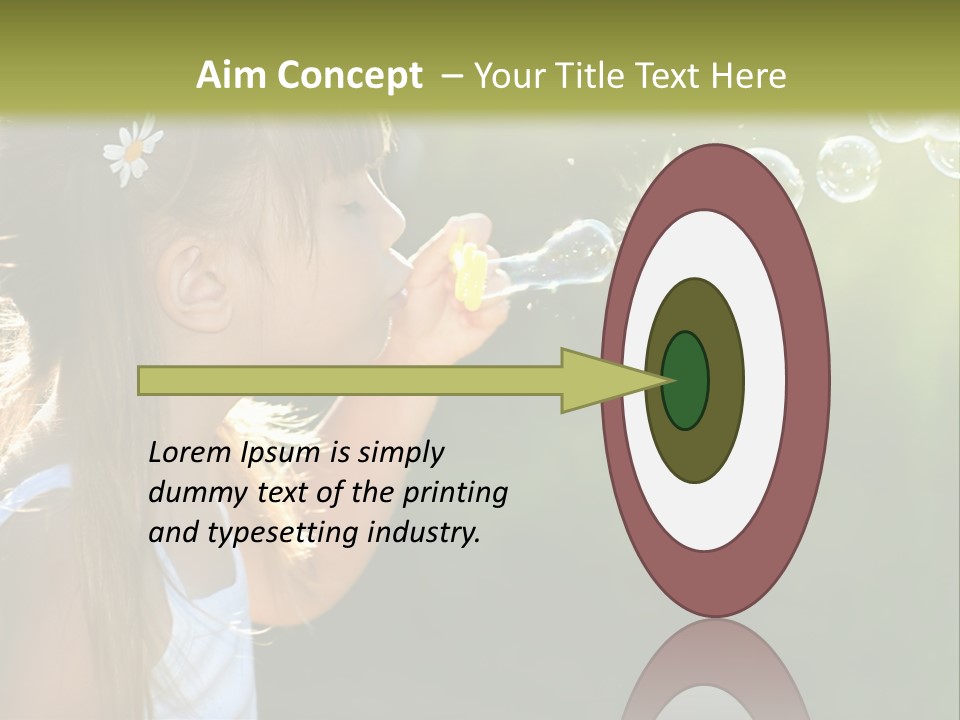 Tall High Cityscape PowerPoint Template