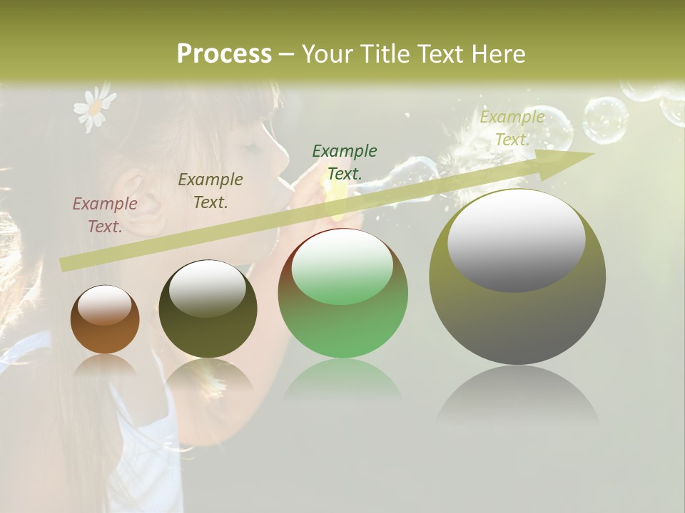 Tall High Cityscape PowerPoint Template