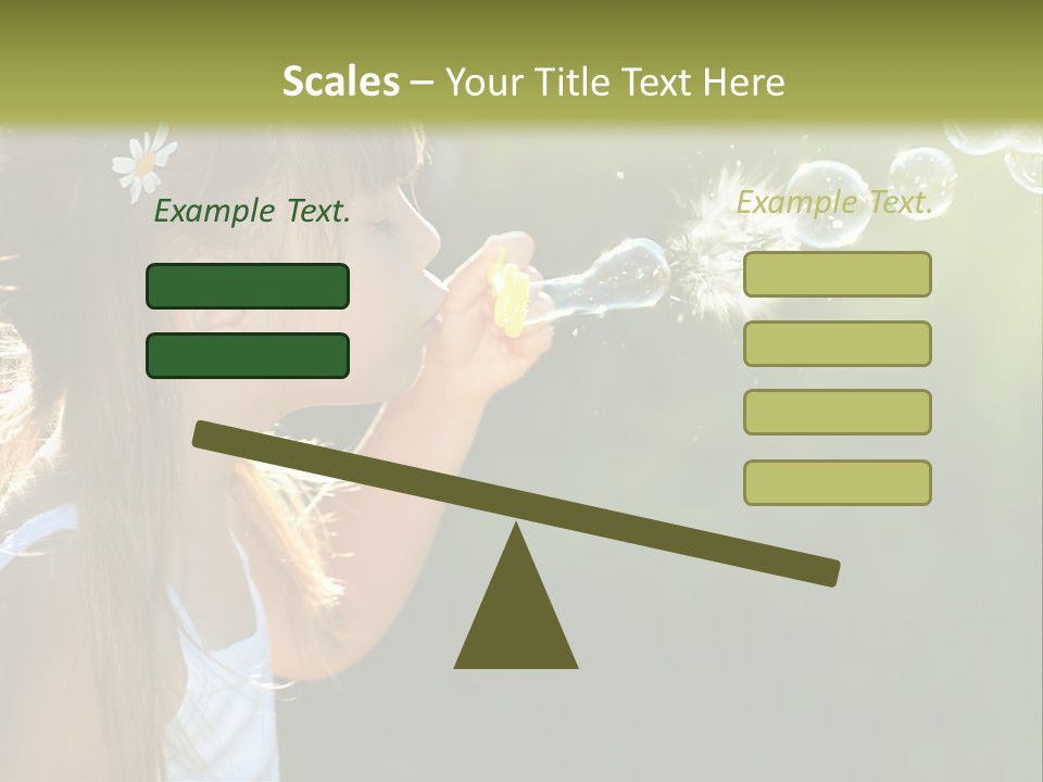 Tall High Cityscape PowerPoint Template