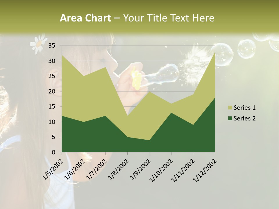 Tall High Cityscape PowerPoint Template