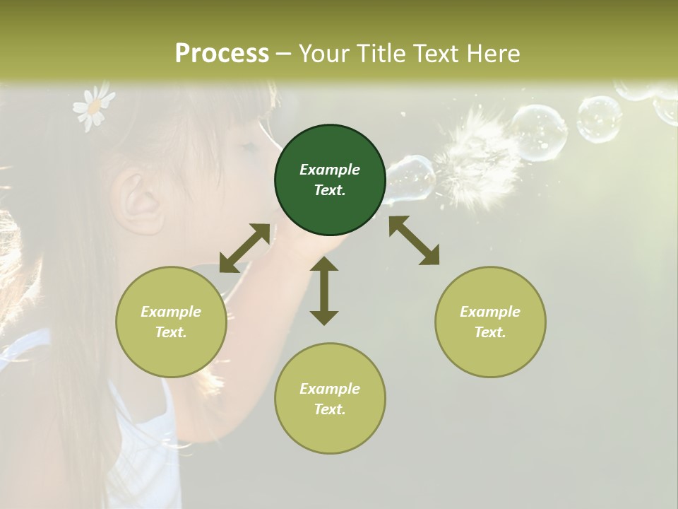 Tall High Cityscape PowerPoint Template