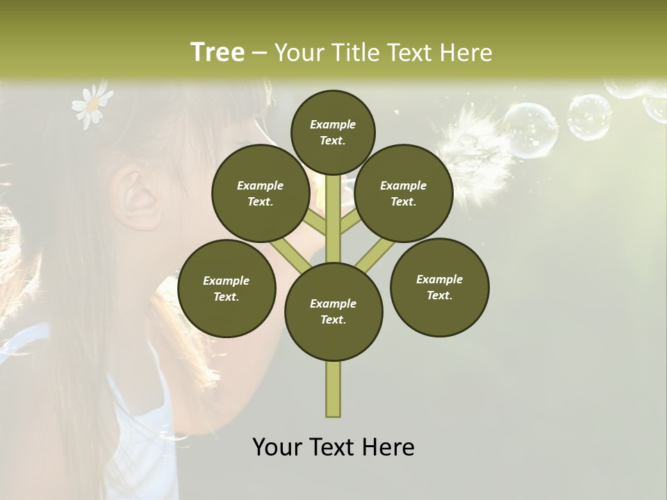 Tall High Cityscape PowerPoint Template