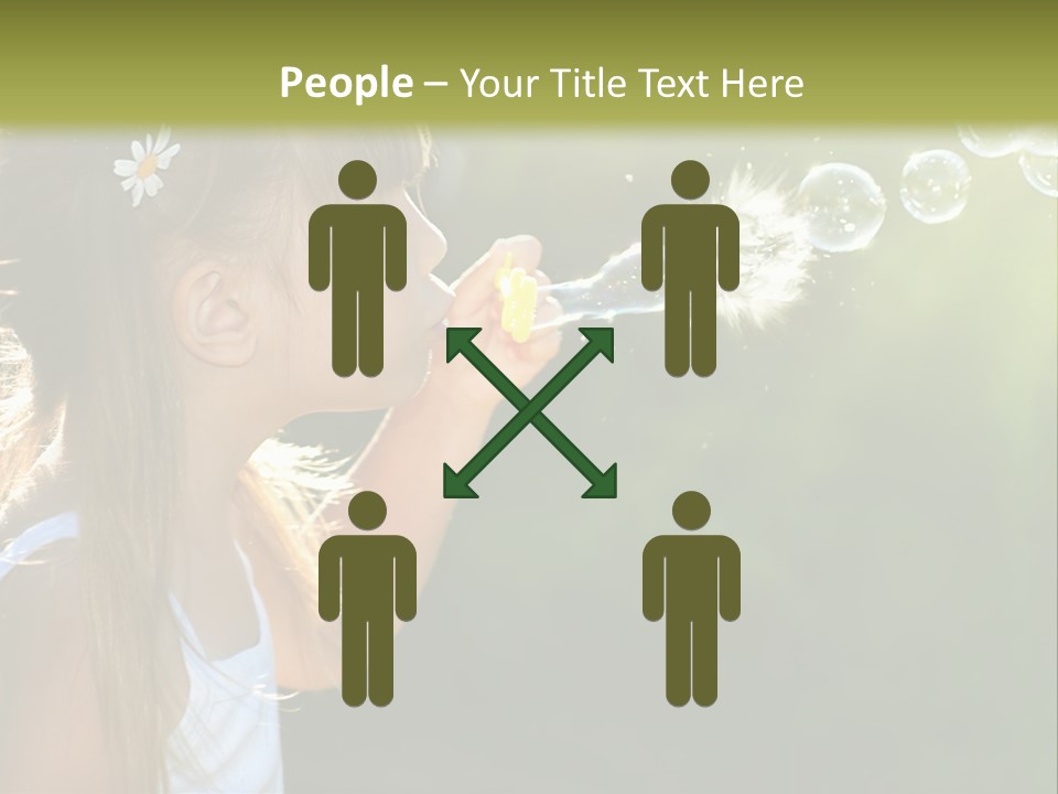 Tall High Cityscape PowerPoint Template