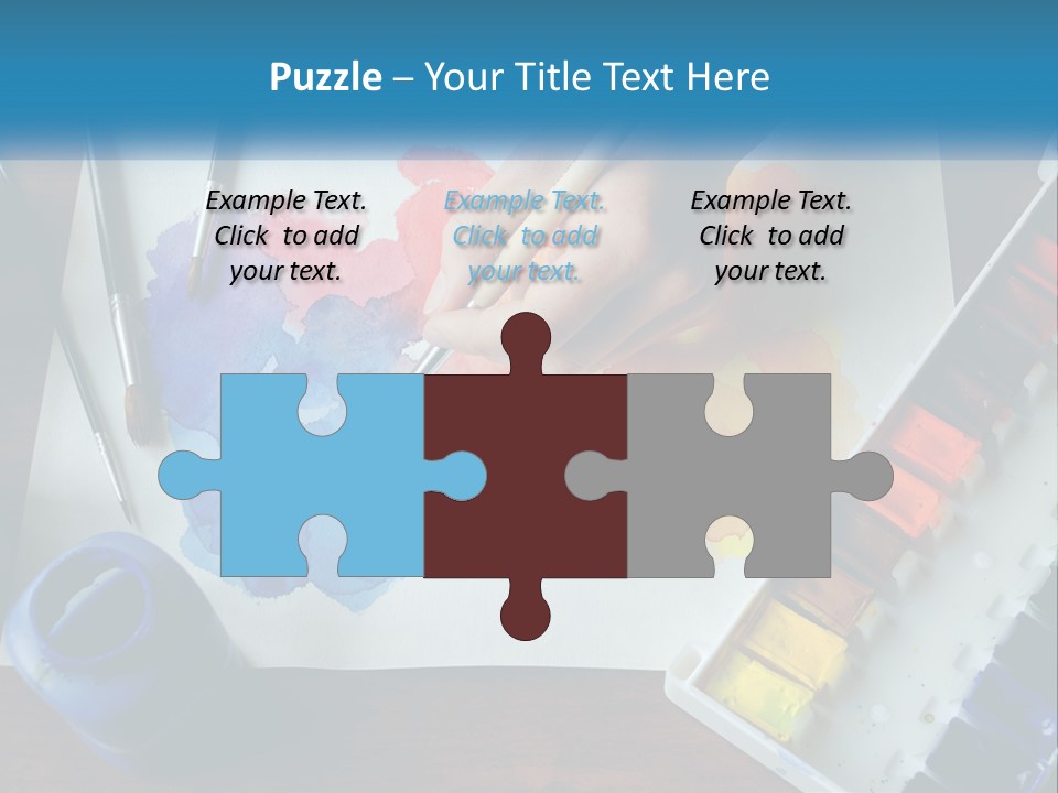 Construction Globe Tall PowerPoint Template