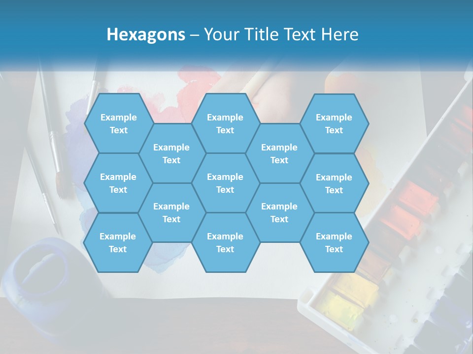 Construction Globe Tall PowerPoint Template