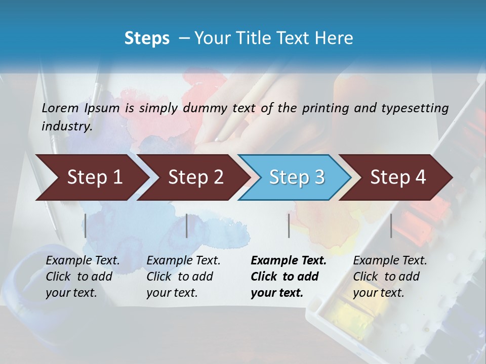 Construction Globe Tall PowerPoint Template