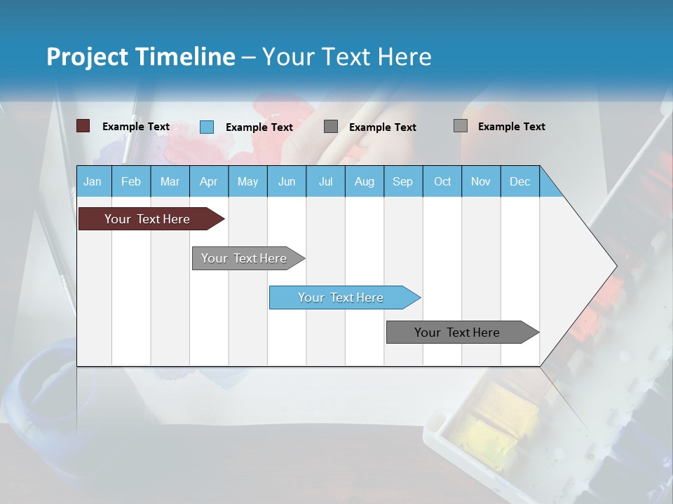 Construction Globe Tall PowerPoint Template