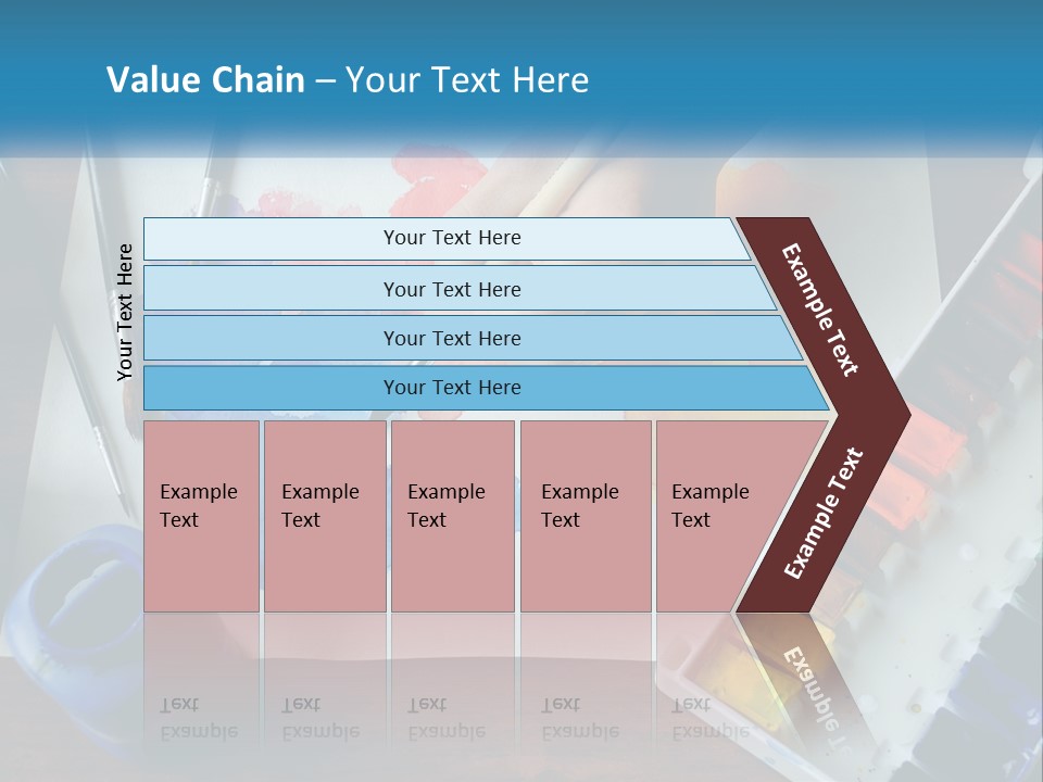 Construction Globe Tall PowerPoint Template