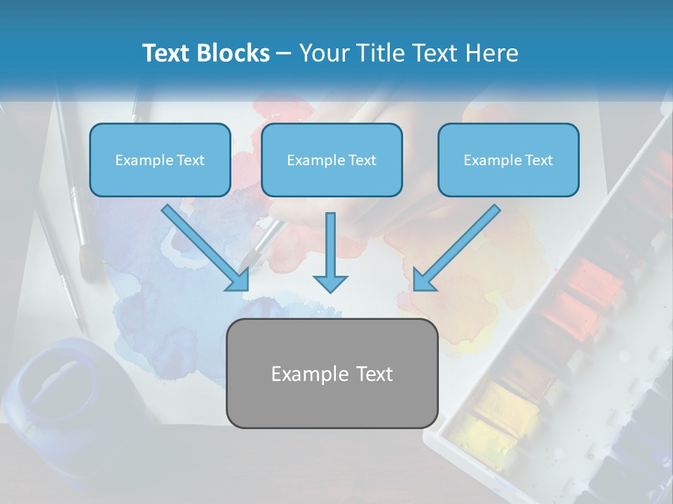 Construction Globe Tall PowerPoint Template