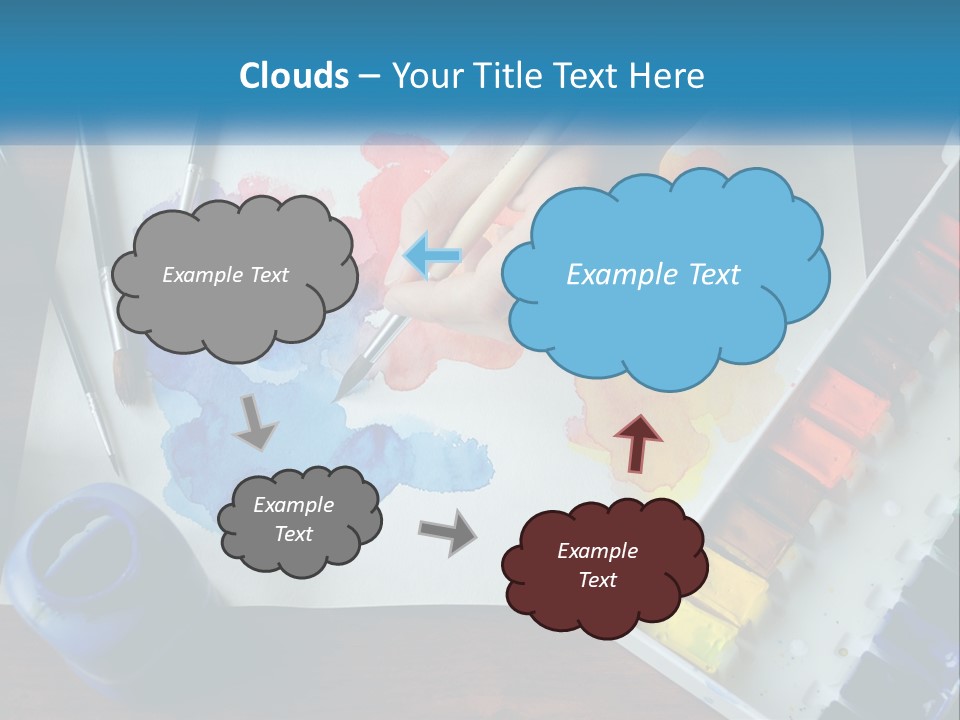 Construction Globe Tall PowerPoint Template