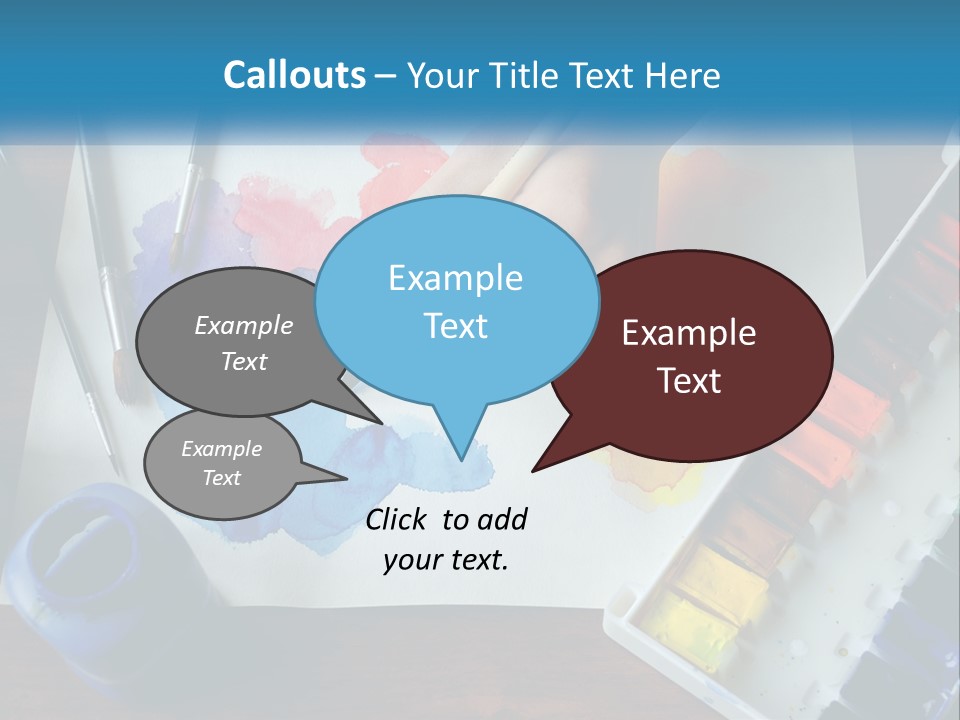 Construction Globe Tall PowerPoint Template