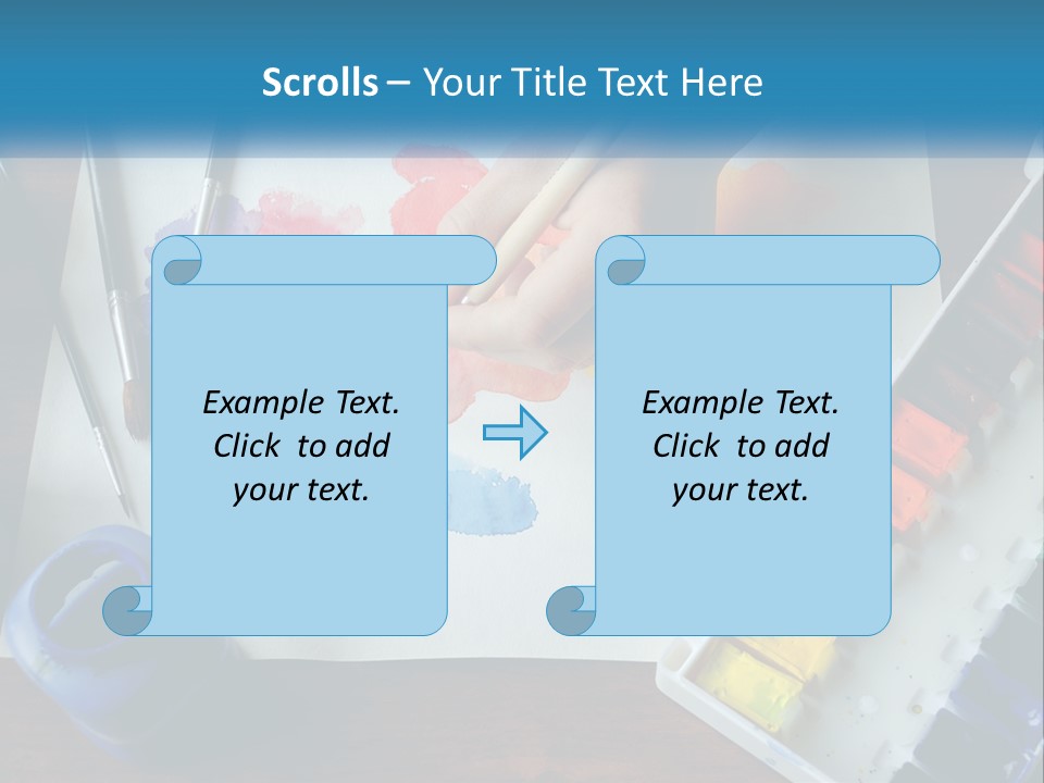 Construction Globe Tall PowerPoint Template