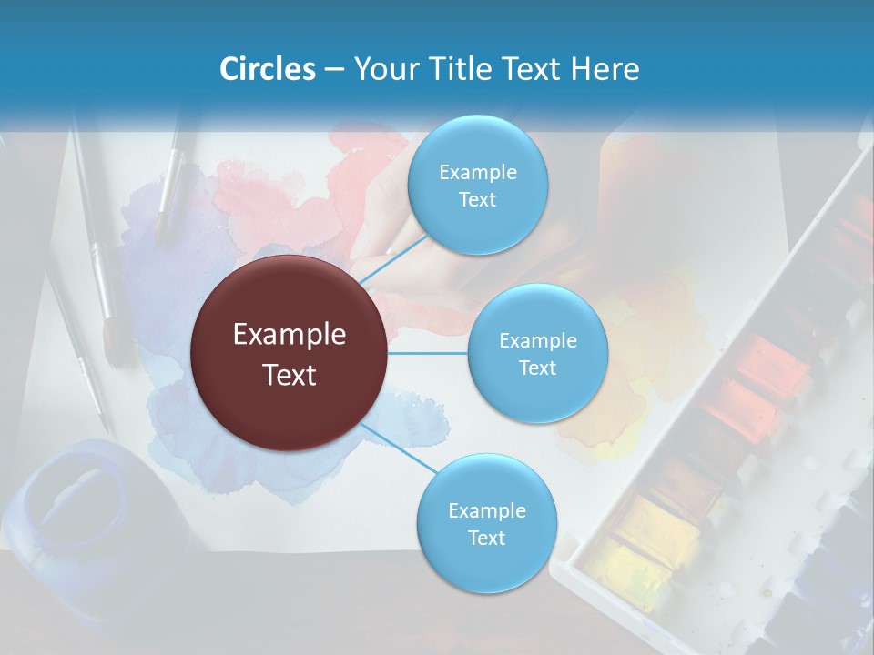 Construction Globe Tall PowerPoint Template