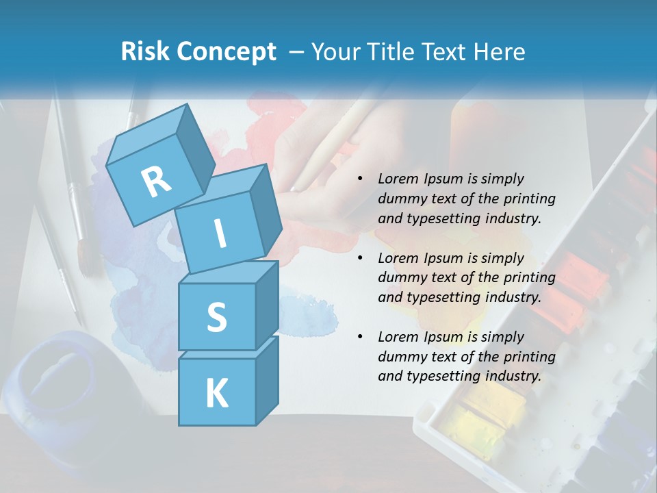 Construction Globe Tall PowerPoint Template