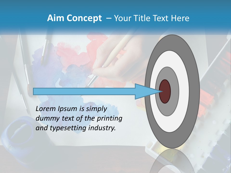 Construction Globe Tall PowerPoint Template
