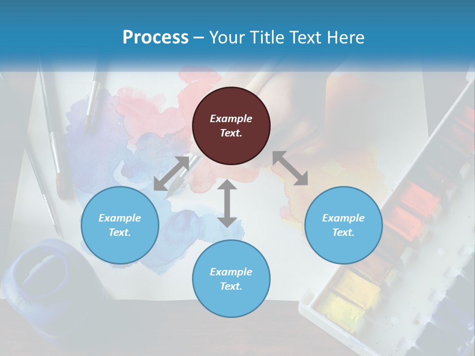 Construction Globe Tall PowerPoint Template
