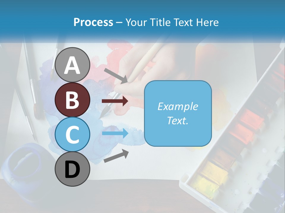 Construction Globe Tall PowerPoint Template