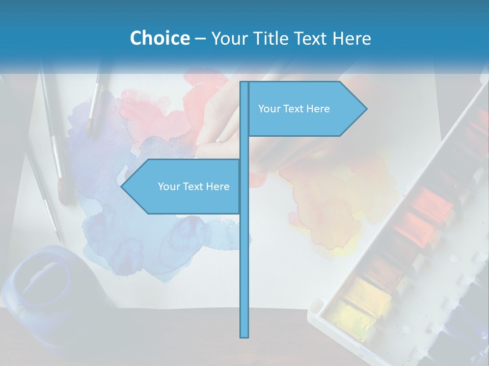 Construction Globe Tall PowerPoint Template