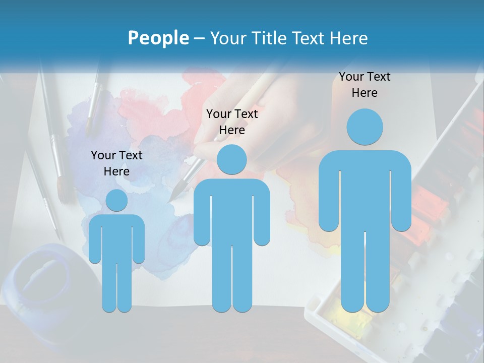 Construction Globe Tall PowerPoint Template