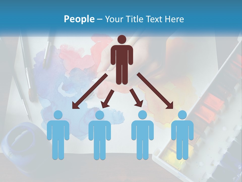 Construction Globe Tall PowerPoint Template