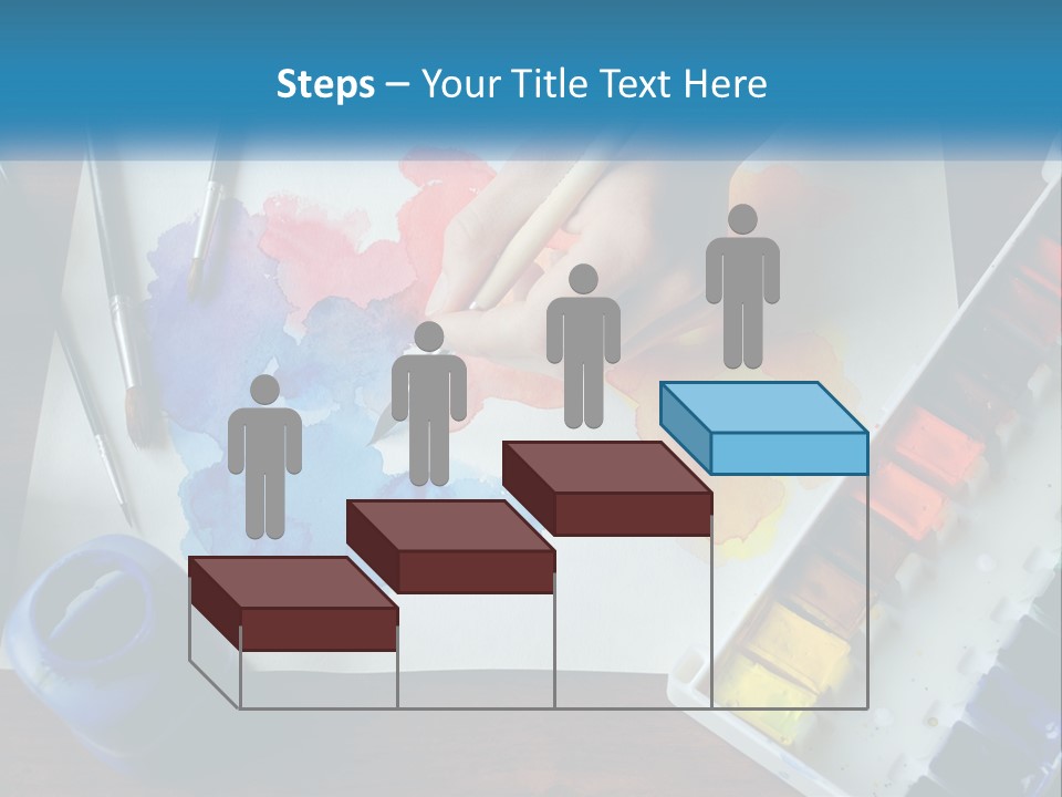 Construction Globe Tall PowerPoint Template