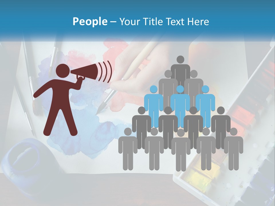 Construction Globe Tall PowerPoint Template