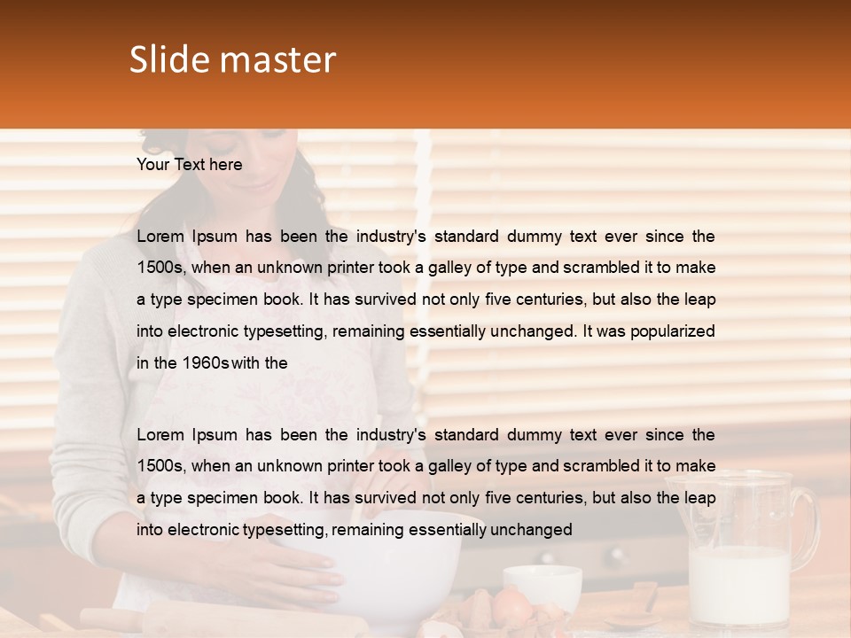 Downtown Globe View PowerPoint Template