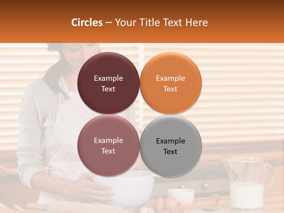 Downtown Globe View PowerPoint Template