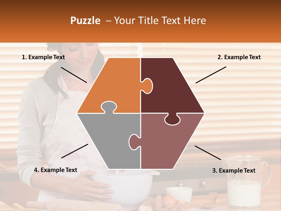 Downtown Globe View PowerPoint Template