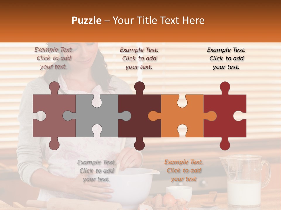 Downtown Globe View PowerPoint Template