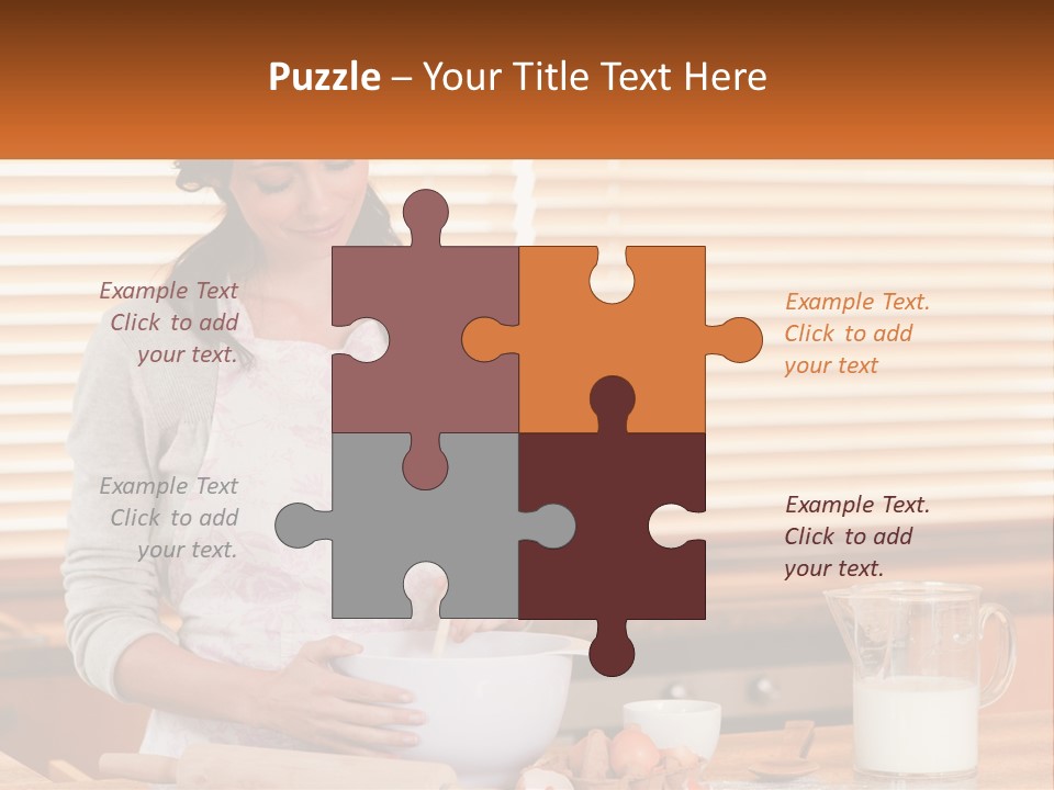 Downtown Globe View PowerPoint Template