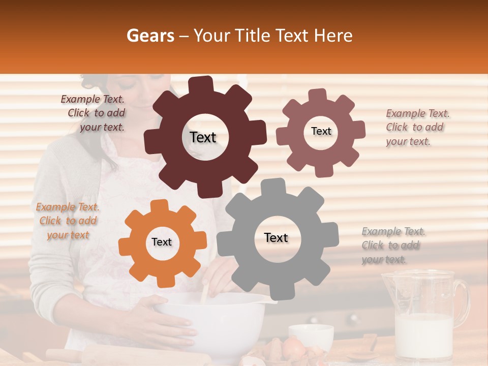 Downtown Globe View PowerPoint Template