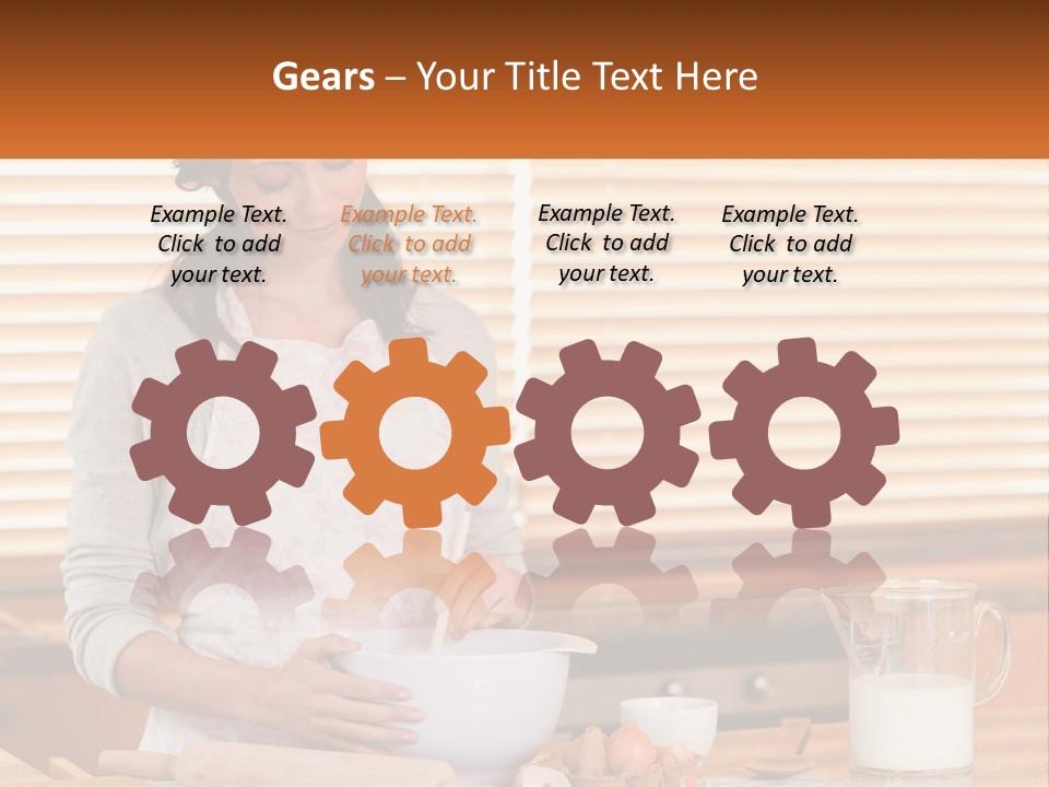 Downtown Globe View PowerPoint Template