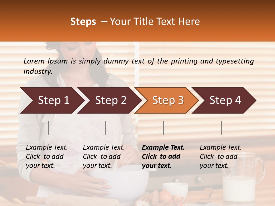 Downtown Globe View PowerPoint Template
