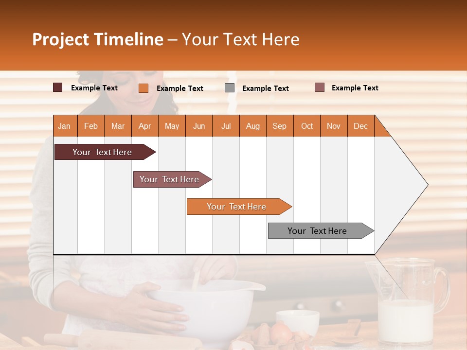 Downtown Globe View PowerPoint Template